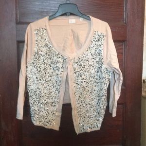 Jacket with beadwork